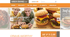 Desktop Screenshot of burgercravings.com